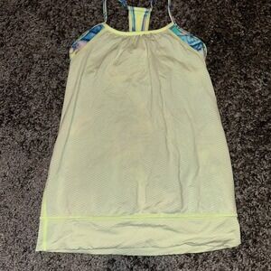Ivivva by Lululemon double‎ layer Tank Top Athletic Activewear Top Size 12